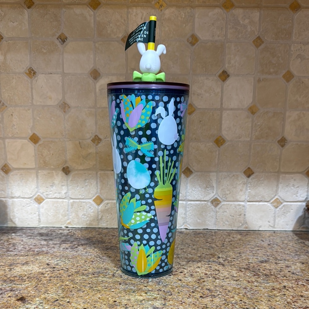Brand New Limited Edition Starbucks Easter Bunny Venti (24oz) Cup